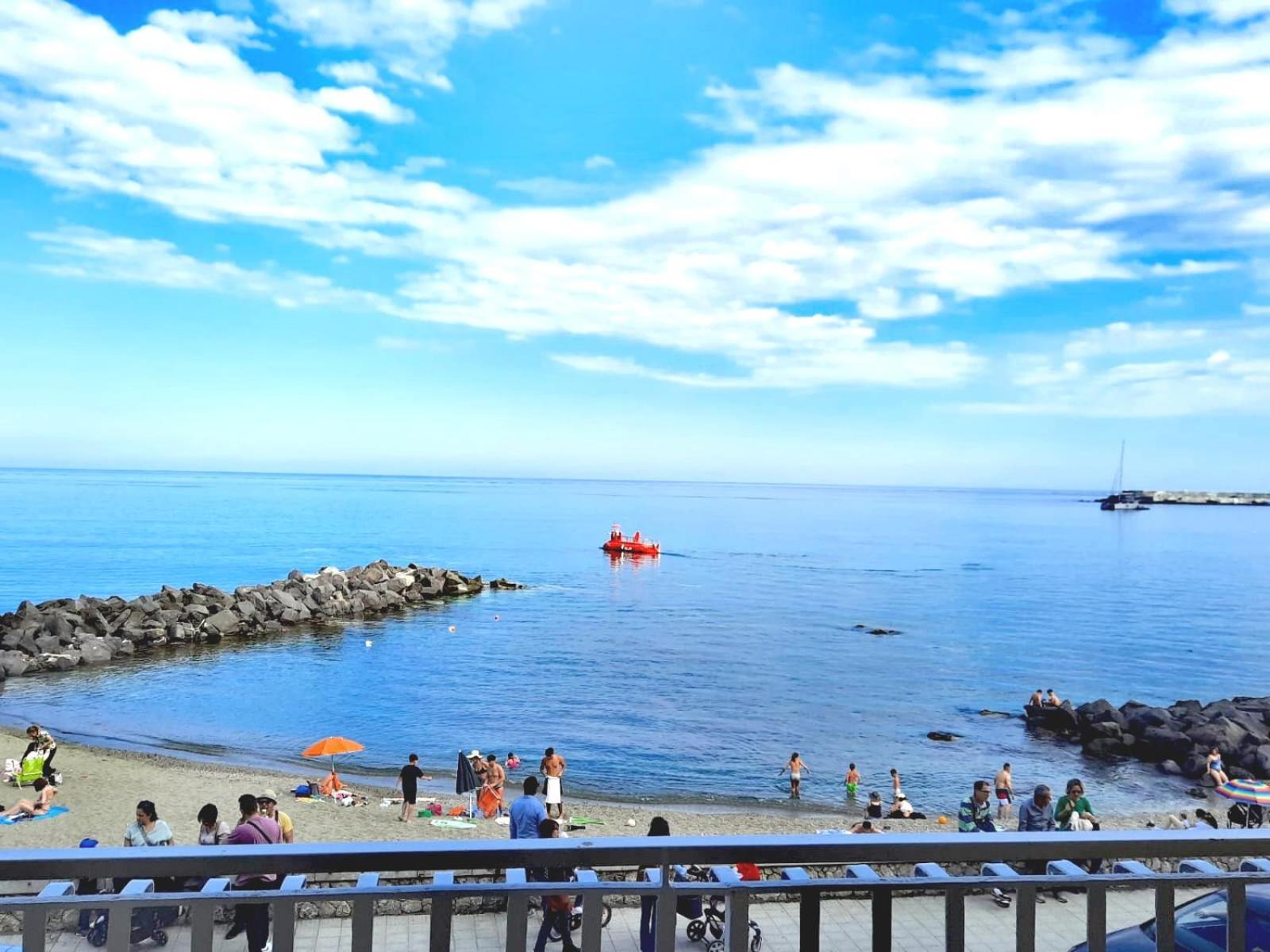 Ferienwohnung Arcadia Golden Bay Giardini-Naxos Exterior foto